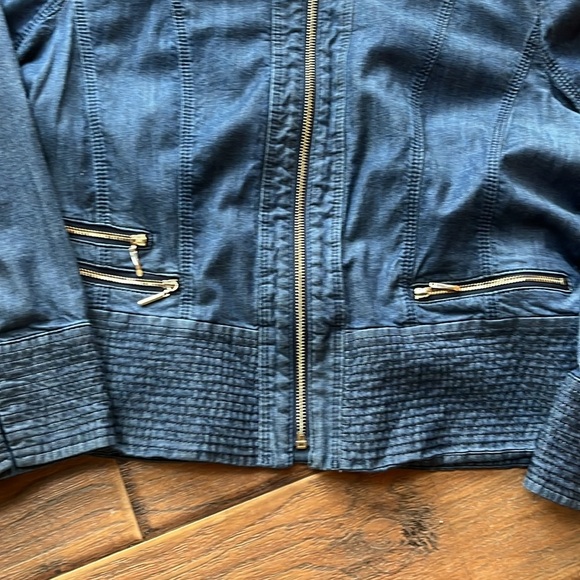 WHBM Denim Jacketet - Size 14 - Picture 4 of 14